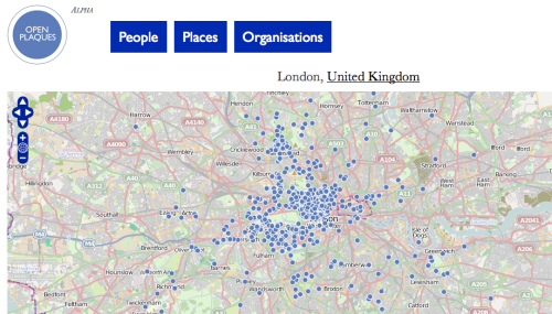 Open Plaques London Map